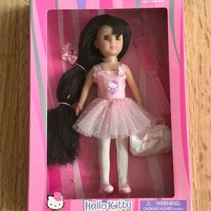 Hello Kitty and Her lil Friends - brunette gymnastics girl